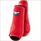 MEDIUM CACTUS ROPES RELENTLESS ALL AROUND HORSE LEG SPORT BOOT 4 PACK RED