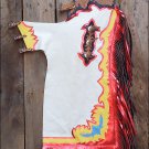 CH804F- HILASON BULL RIDING SOFT SMOOTH WHITE LEATHER RODEO WESTERN CHAPS
