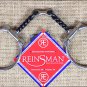 REINSMAN OFFSET DEE 3/8 in. TWISTED DOG BONE HORSE SNAFFLE BITS
