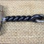 REINSMAN OFFSET DEE 3/8 in. TWISTED DOG BONE HORSE SNAFFLE BITS