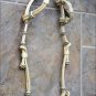 HILASON WESTERN RAWHIDE BRAIDED LEATHER HORSE DOUBLE EAR BRIDLE HEADSTALL