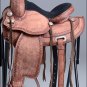 TO108RO-F HILASON TREELESS WESTERN LEATHER TRAIL PLEASURE HORSE RIDING SADDLE 16