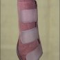 MEDIUM HILASON BROWN HORSE FRONT REAR LEG PROTECTION ULTIMATE SPORTS BOOT 4 PACK