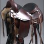 TT106-F HILASON FLEX-TREE ENDURANCE TRAIL RIDING WESTERN LEATHER SADDLE 17"