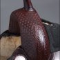 TT106-F HILASON FLEX-TREE ENDURANCE TRAIL RIDING WESTERN LEATHER SADDLE 17"