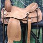 OS712-F HILASON WESTERN CUTTING CUTTER ROPING RANCH TRAIL COWBOY SADDLE 16"
