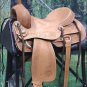 OS712-F HILASON WESTERN CUTTING CUTTER ROPING RANCH TRAIL COWBOY SADDLE 16"