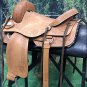 OS712-F HILASON WESTERN CUTTING CUTTER ROPING RANCH TRAIL COWBOY SADDLE 16"