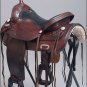 TO107ADB-F HILASON TREELESS WESTERN LEATHER TRAIL PLEASURE RIDING SADDLE 16"