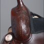 TO107ADB-F HILASON TREELESS WESTERN LEATHER TRAIL PLEASURE RIDING SADDLE 16"