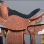 OS062F- HILASON WESTERN EQUITATION SHOW TRAIL PLEASURE HORSE RIDING SADDLE 16"