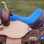 TT301DBF- HILASON FLEX-TREE BARREL RACING TRAIL RIDING WESTERN SADDLE 15"
