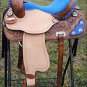 TT301DBF- HILASON FLEX-TREE BARREL RACING TRAIL RIDING WESTERN SADDLE 15"