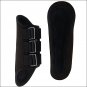 WEAVER BLACK NEOPRENE HORSE LEG SPLINT BOOTS SUEDE PADDING