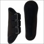 WEAVER BLACK NEOPRENE HORSE LEG SPLINT BOOTS SUEDE PADDING