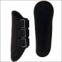 WEAVER BLACK NEOPRENE HORSE LEG SPLINT BOOTS SUEDE PADDING