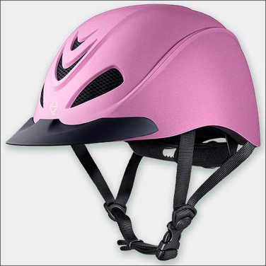 MEDIUM TROXEL LIBERTY PINK DURATEC LOW PROFILE SCHOOLING RIDING HELMET