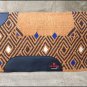 FEP238 HILASON SHOW NEW ZEALAND WOOL SADDLE BLANKET WESTERN RODEO RUST