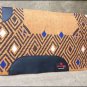 FEP238 HILASON SHOW NEW ZEALAND WOOL SADDLE BLANKET WESTERN RODEO RUST