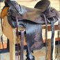 RI116RODB WESTERN WADE RANCH ROPING COWBOY TRAIL SADDLE 15" 16" 17"