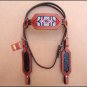 HILASON WESTERN LEATHER BREAST COLLAR HEADSTALL MAHOGANY BEADED HAIR TASSEL