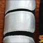 MEDIUM HILASON GLITTER SILVER HORSE FRONT REAR LEG PROTECTION SPORTS BOOTS 4 PCK