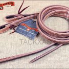 CIRCLE Y 3/4 in. x 7-1/2ft HERMANN OAK HARNESS LEATHER HORSE SPLIT REIN