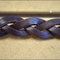 HILAOSN WESTERN THREE PLAITED BRAIDED CENTER LEATHER HORSE TACK OIL ROPING REIN