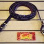 HILAOSN WESTERN THREE PLAITED BRAIDED CENTER LEATHER HORSE TACK OIL ROPING REIN