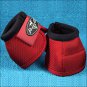 SMALL PROFESSIONAL CHOICE VENTECH SPORT BOOTS BELL HALTER REINS HORSE CRIMSON