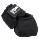 SMALL CLASSIC EQUINE HORSE LEG 1000D NYLON CELL NO TURN BELL BOOTS PAIR BLACK