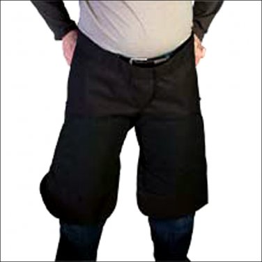 HILASON WESTERN 26"x16" CORDURA LEATHER FARRIER APRON SYNTH 2 MAGNETS BLACK