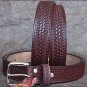 36" HILASON HAND MADE HEAVY DUTY BUFFALO HIDE LEATHER STICHED BELT