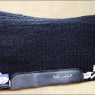 BLACK WHITE PROFESSIONAL CHOICE CONTOURED WOOL NAVAJO BLANKET HORSE SADDLE PAD