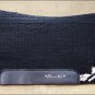 BLACK WHITE PROFESSIONAL CHOICE CONTOURED WOOL NAVAJO BLANKET HORSE SADDLE PAD