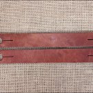 WEAVER LEATHER BASIC SINGLE PLY HARNESS LEATHER SLOBBER STRAPS TACK HORSE