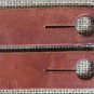 WEAVER LEATHER BASIC SINGLE PLY HARNESS LEATHER SLOBBER STRAPS TACK HORSE