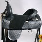 TW913-F HILASON TREELESS WESTERN LEATHER TRAIL BARREL RACING RIDING SADDLE 15"