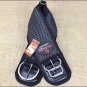 22in. HILASON BLACK NON-SLIP TACKY-TACK WESTERN GIRTH CINCH WESTERN HORSE SADDLE