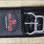 22in. HILASON BLACK NON-SLIP TACKY-TACK WESTERN GIRTH CINCH WESTERN HORSE SADDLE