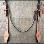S309 NEW HILASON WESTERN LEATHER HORSE BRIDLE HEADSTALL TAN
