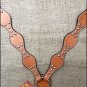 S309 NEW HILASON WESTERN LEATHER HORSE BREAST COLLAR TAN