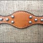 S309 NEW HILASON WESTERN LEATHER HORSE BREAST COLLAR TAN