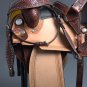 BH130-F HILASON WESTERN LEATHER BARREL RACING TRAIL PLEASURE RIDING SADDLE 15"
