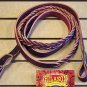 HILAOSN WESTERN FOUR PLAITED LEATHER HORSE TACK ROPING REIN