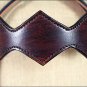 S902DB NEW HILASON WESTERN LEATHER HORSE BRIDLE HEADSTALL DARK BROWN