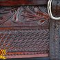 BH100DBSHL-F HILASON WESTERN LEATHER SADDLE SHOULDER BAG