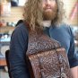 BH102DBSHL-F HILASON WESTERN LEATHER SADDLE SHOULDER BAG