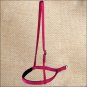 NEW RASPBERRY HILASON WESTERN TACK 1 INCH 2 PLY NYLON HORSE NOSEBAND
