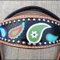 HILASON WESTERN LEATHER HORSE BRIDLE HEADSTALL HAND PAINT PAISLEY